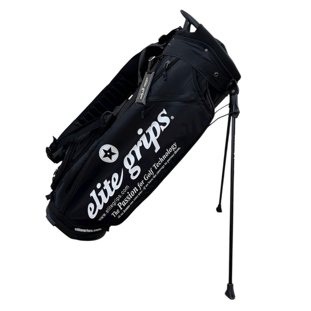 【極美品】エリートグリップ ゴルフ キャディバック 軽量モデル 2025年 黒