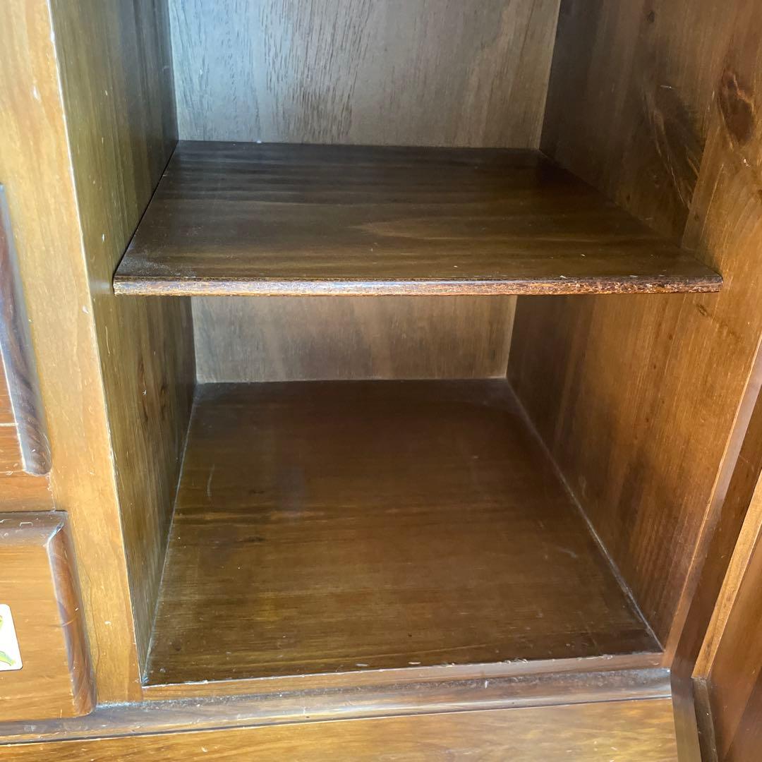 スペイン製木製キャビネット(送料8600円込)⭐️4日まで出品⭐️