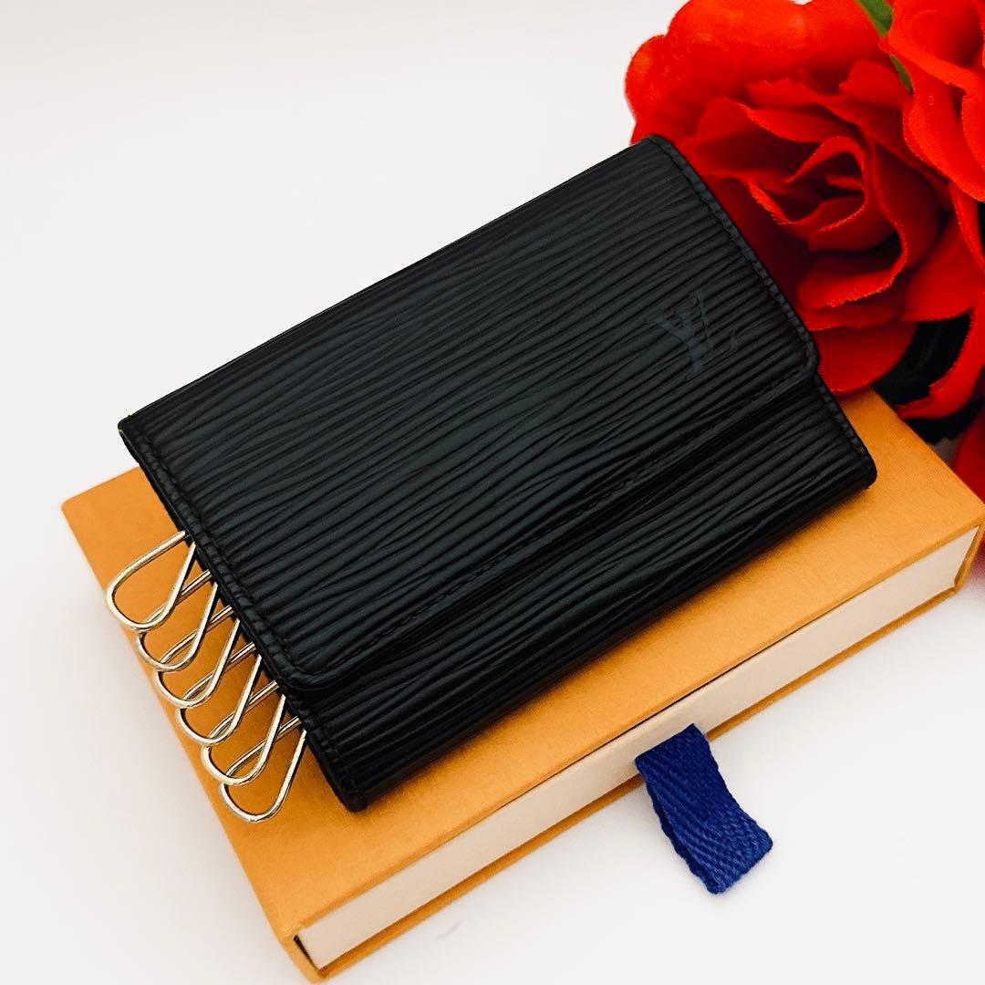 24時間限定‼️ルイヴィトン　エピ　キーケース　6連　ブラック　黒