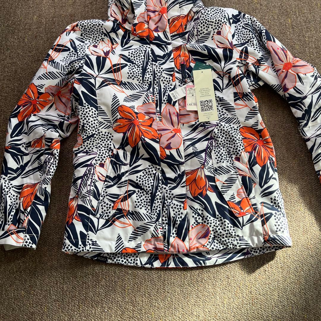 Roxy フラワープリント スノーボードウェア M