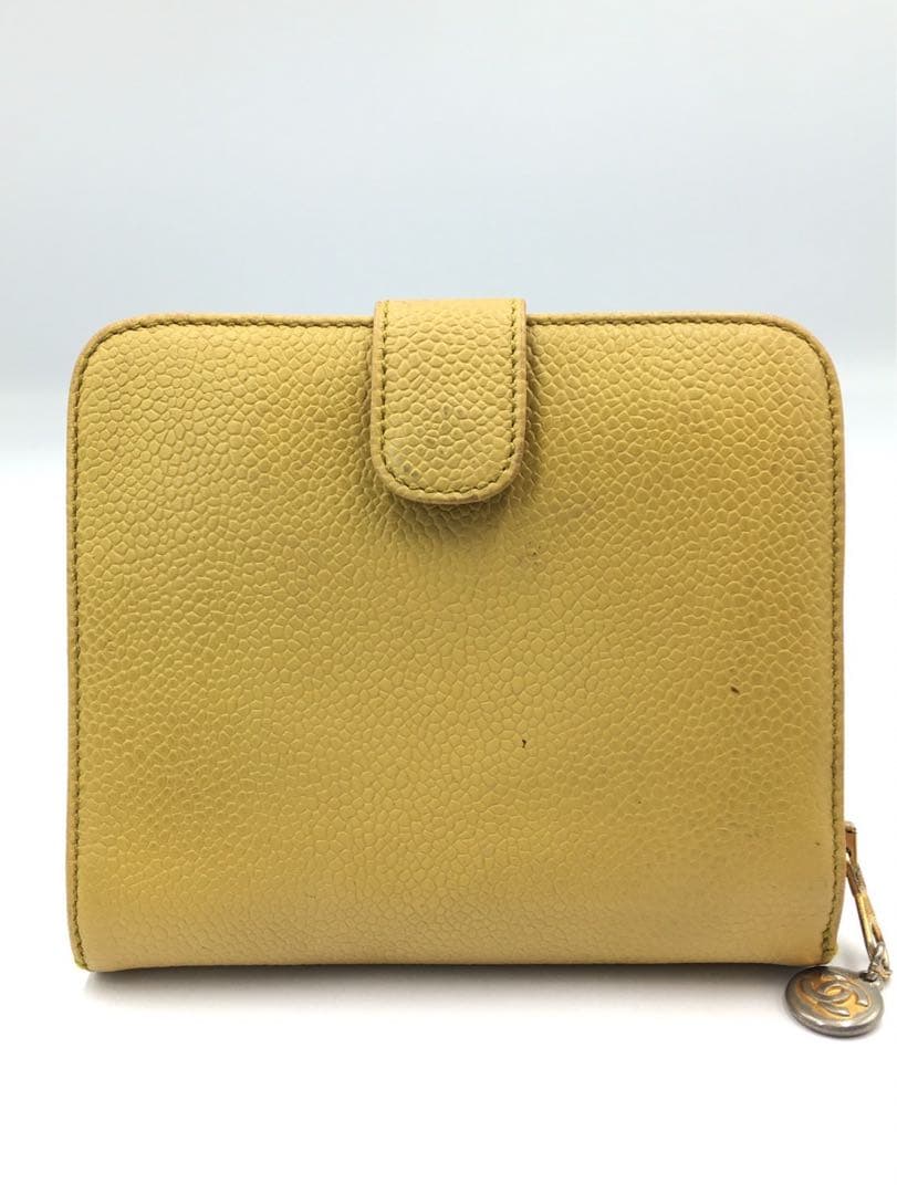 シャネル　キャビアスキン　財布