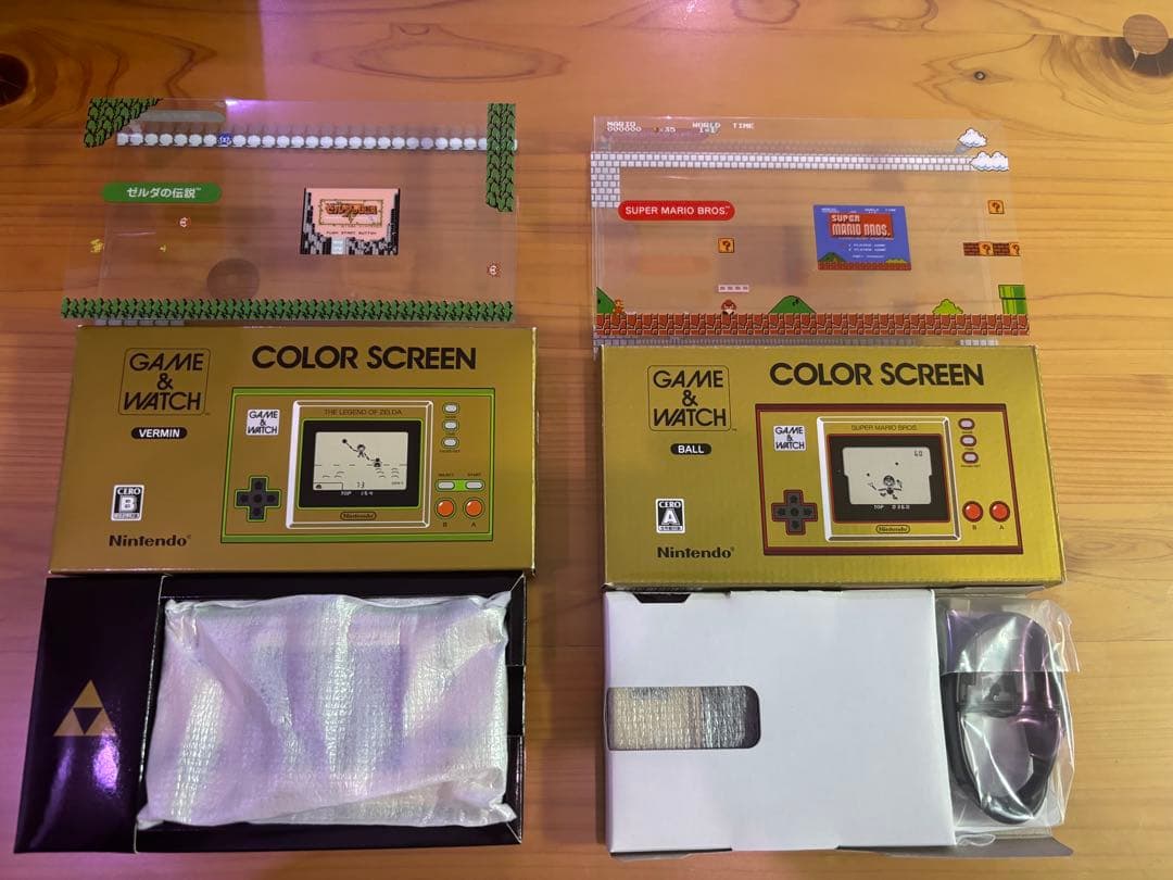 【美品】Game & Watchスーパーマリオブラザーズ & ゼルダの伝説