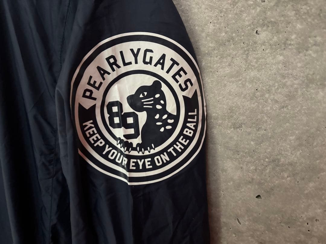 PEARLY GATES 黒ぽいネイビー　ジャケット 89