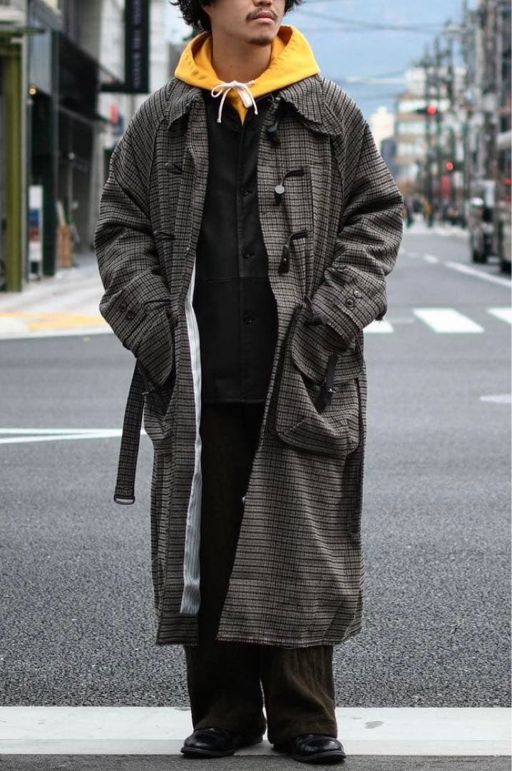 KOOI CUT OFF POCKET COAT