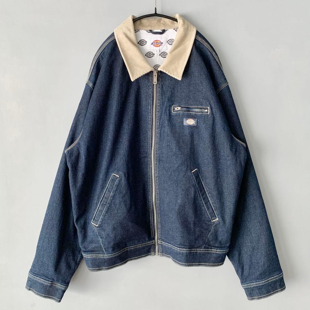 Dickies デニムワークジャケット ショート丈 L デトロイト ディッキーズ