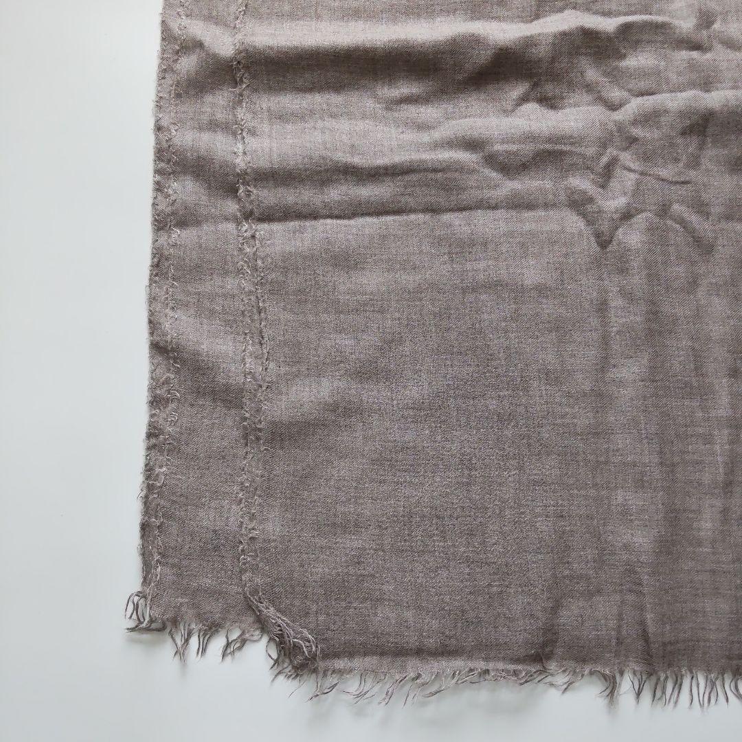 極美品 ファリエロサルティ カシミヤ × モダール 大判 ストール マフラー