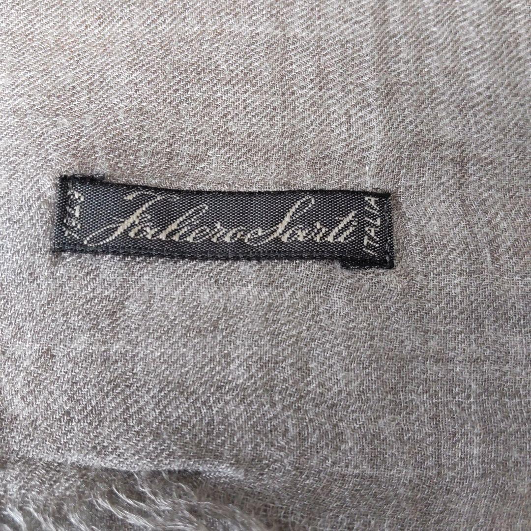 極美品 ファリエロサルティ カシミヤ × モダール 大判 ストール マフラー