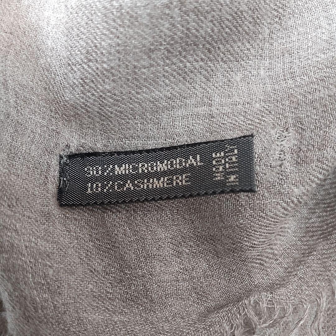 極美品 ファリエロサルティ カシミヤ × モダール 大判 ストール マフラー