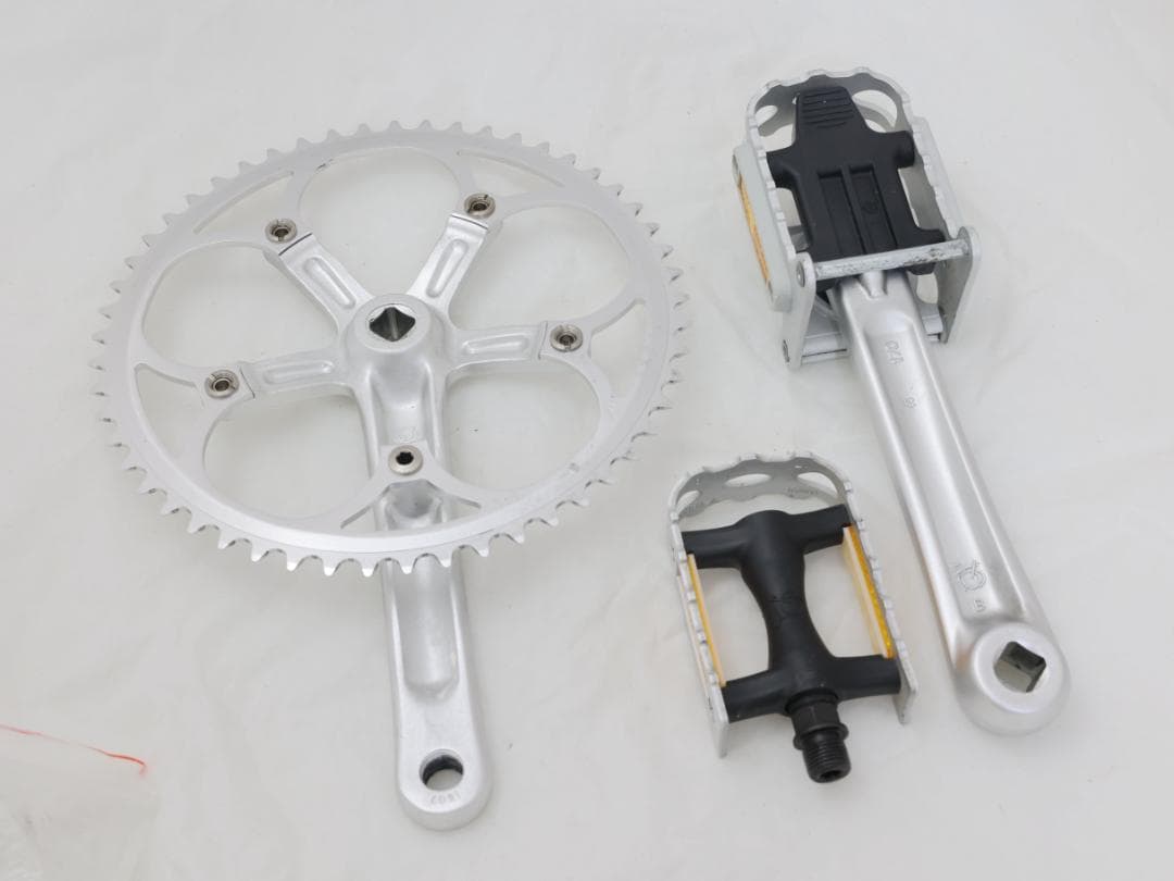 Brompton 純正クランク ペダル＋SUGINO 53T 日本製 カスタム外