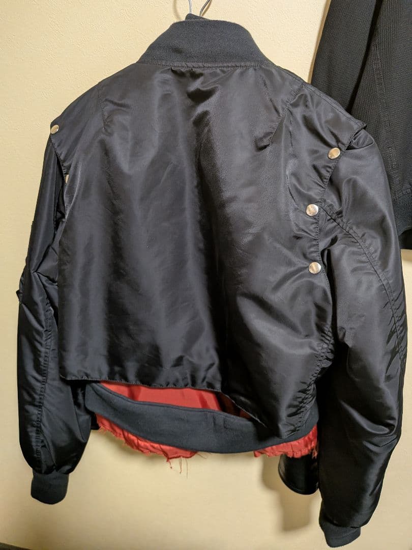 GRANCY グランシー 黒 MA-1 M グランシー MA1黒 Sサイズ grancy ma-1 S