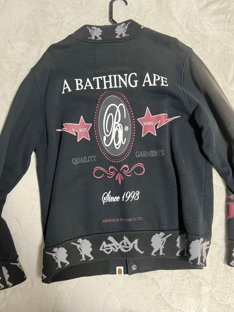 A BATHING APE スタジャン 黒