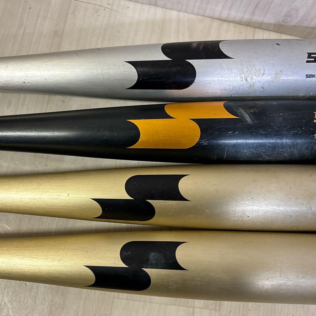SSK SkyBeat31K 硬式バット 83.84cm 4本セット