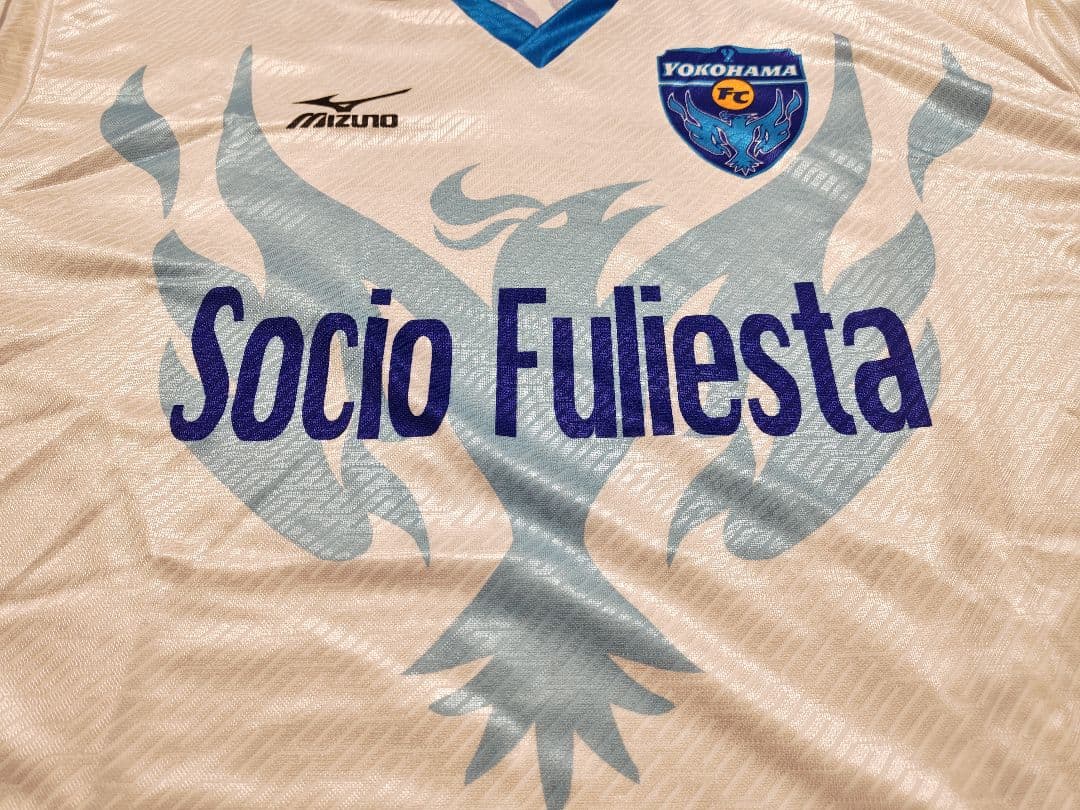 横浜FC ホーム ユニフォーム 1999年 初年度モデル MIZUNO製 ＸＯ