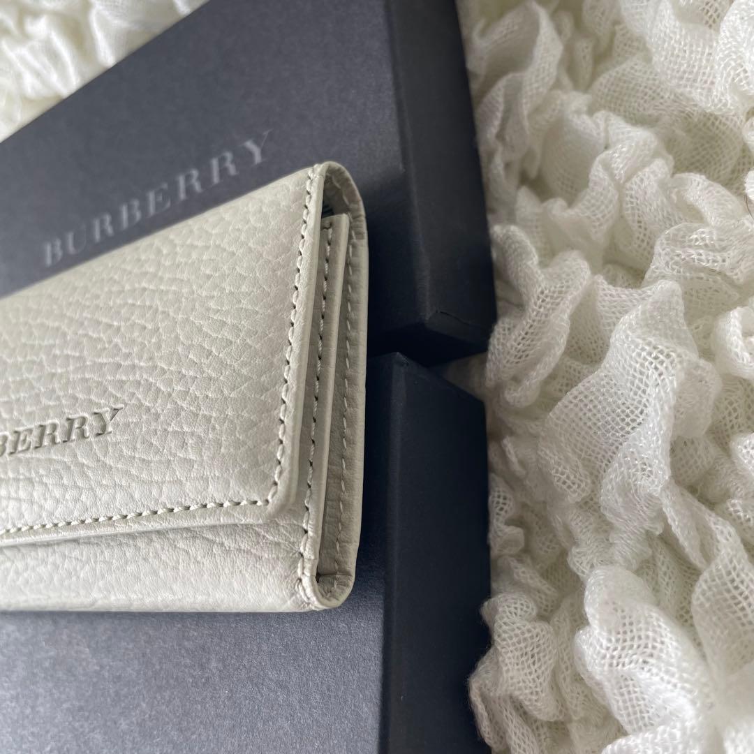 ✨新品未使用・箱付き✨　BURBERRY キーケース　ノバチェック　5連　刻印