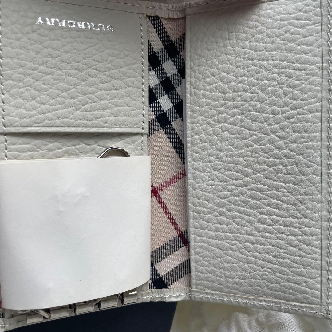 ✨新品未使用・箱付き✨　BURBERRY キーケース　ノバチェック　5連　刻印