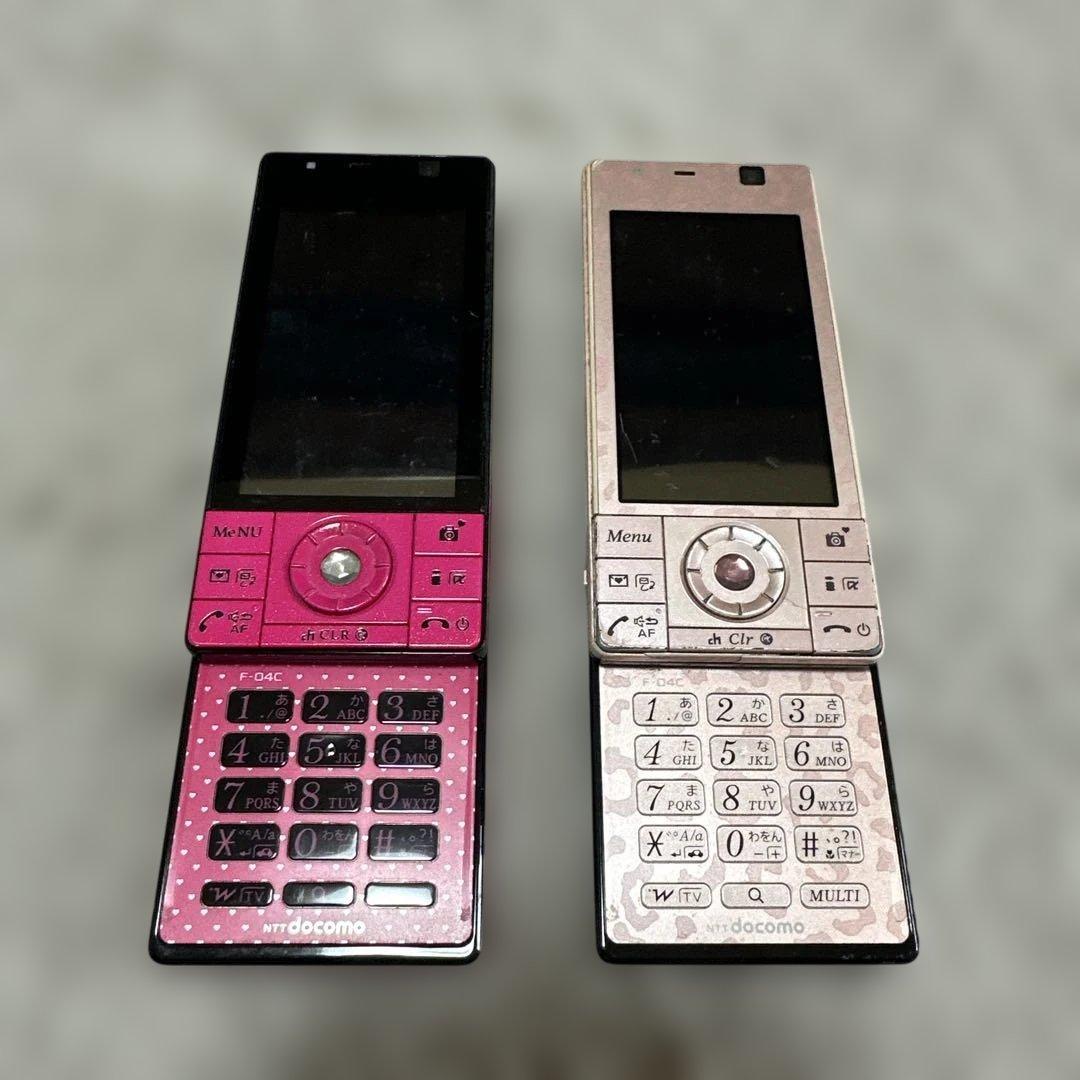 docomo フリップフォン 渋谷109 ガラケーF-04C 平成ギャル - メルカリ