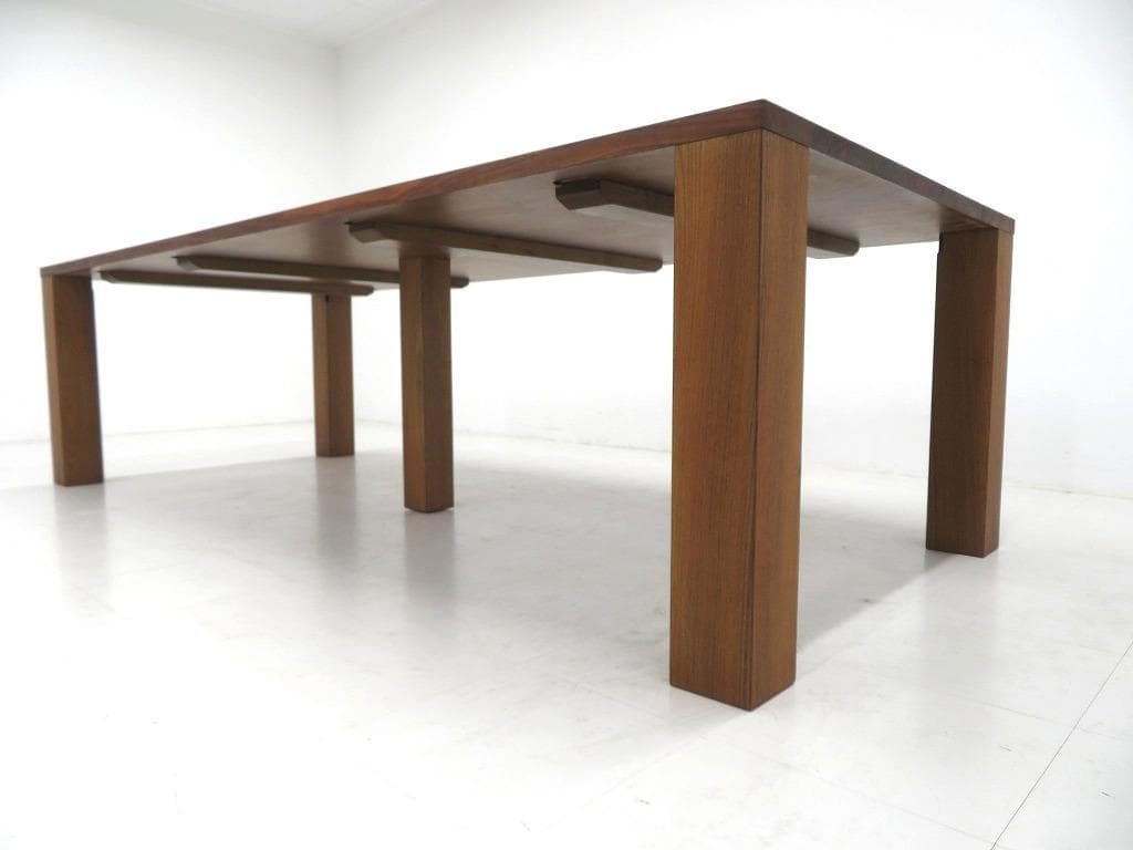 展示品　カンディハウス　ウォールナット　無垢材　ダイニングテーブル　北欧