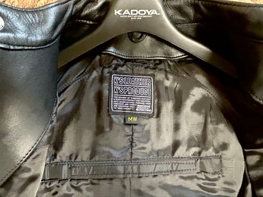 【極美品】KADOYAレディースレザージャケット