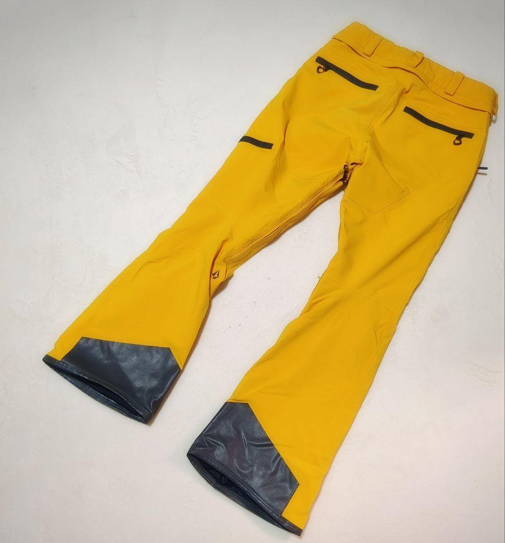 3142 ボルコム スノボウェア パンツ ゴアテックス イエロー XSサイズ