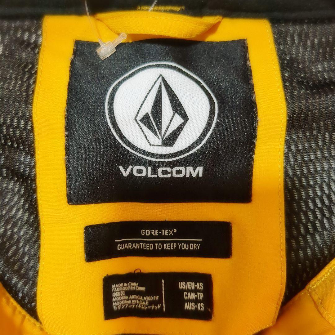 3142 ボルコム スノボウェア パンツ ゴアテックス イエロー XSサイズ