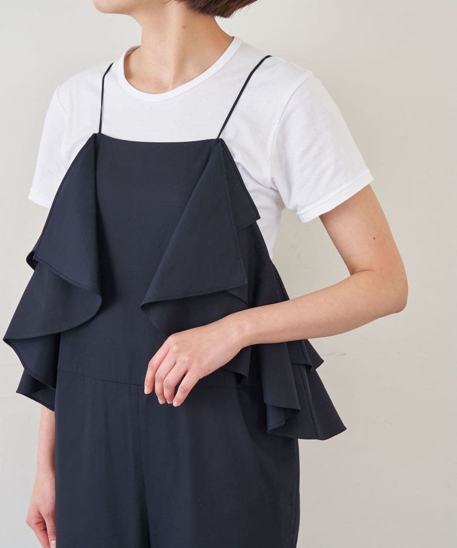 レア品 HERITANOVUM ハイツイストコットンオールインワン