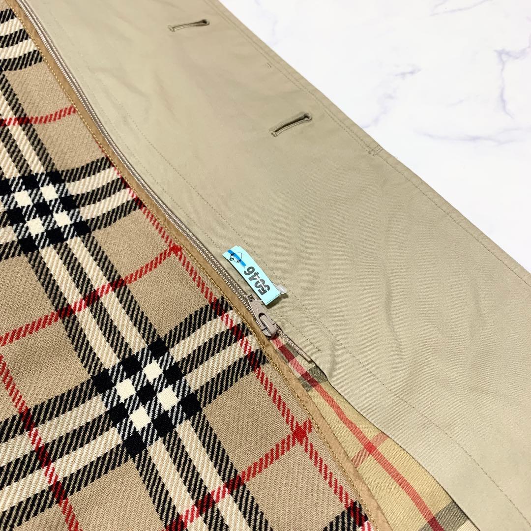 バーバリー　ライナー付き　ステンカラーコート　クリーニング済。