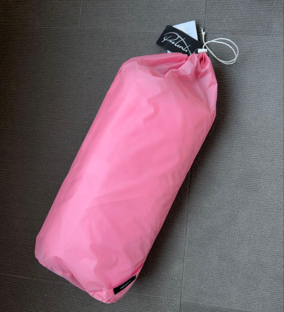 希少 新品 未使用 プレテント ライトロック 2P ピンク　Pretents