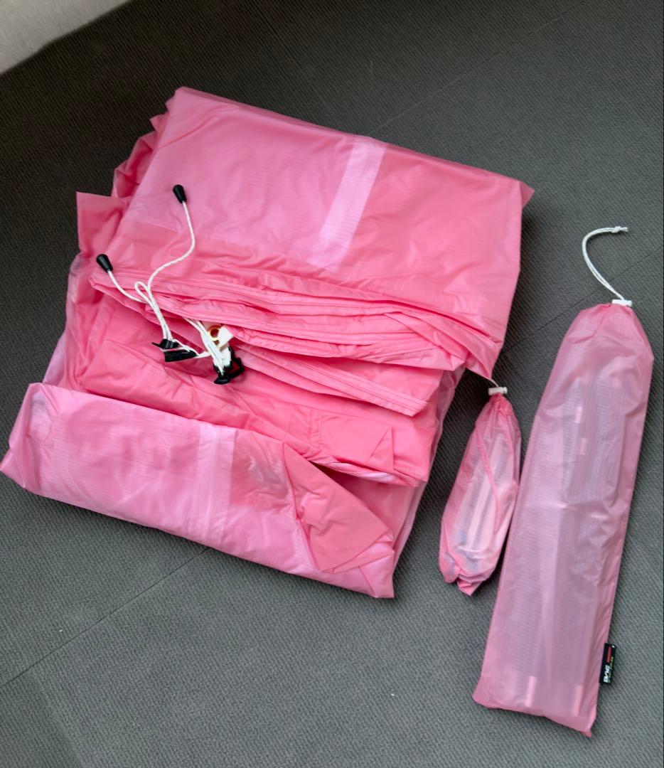 希少 新品 未使用 プレテント ライトロック 2P ピンク　Pretents