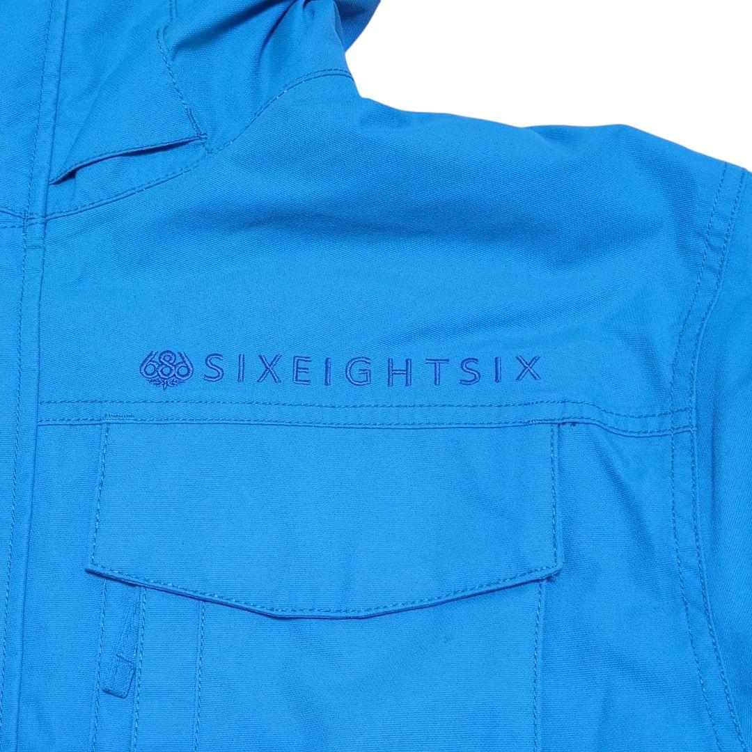 686×OP スノーボードウェア 上下セット メンズM スノボウェア