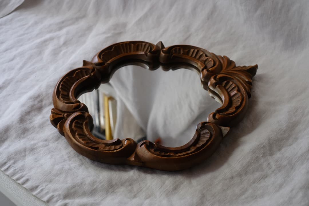 フランスアンティーク｜ロココ調のミラー