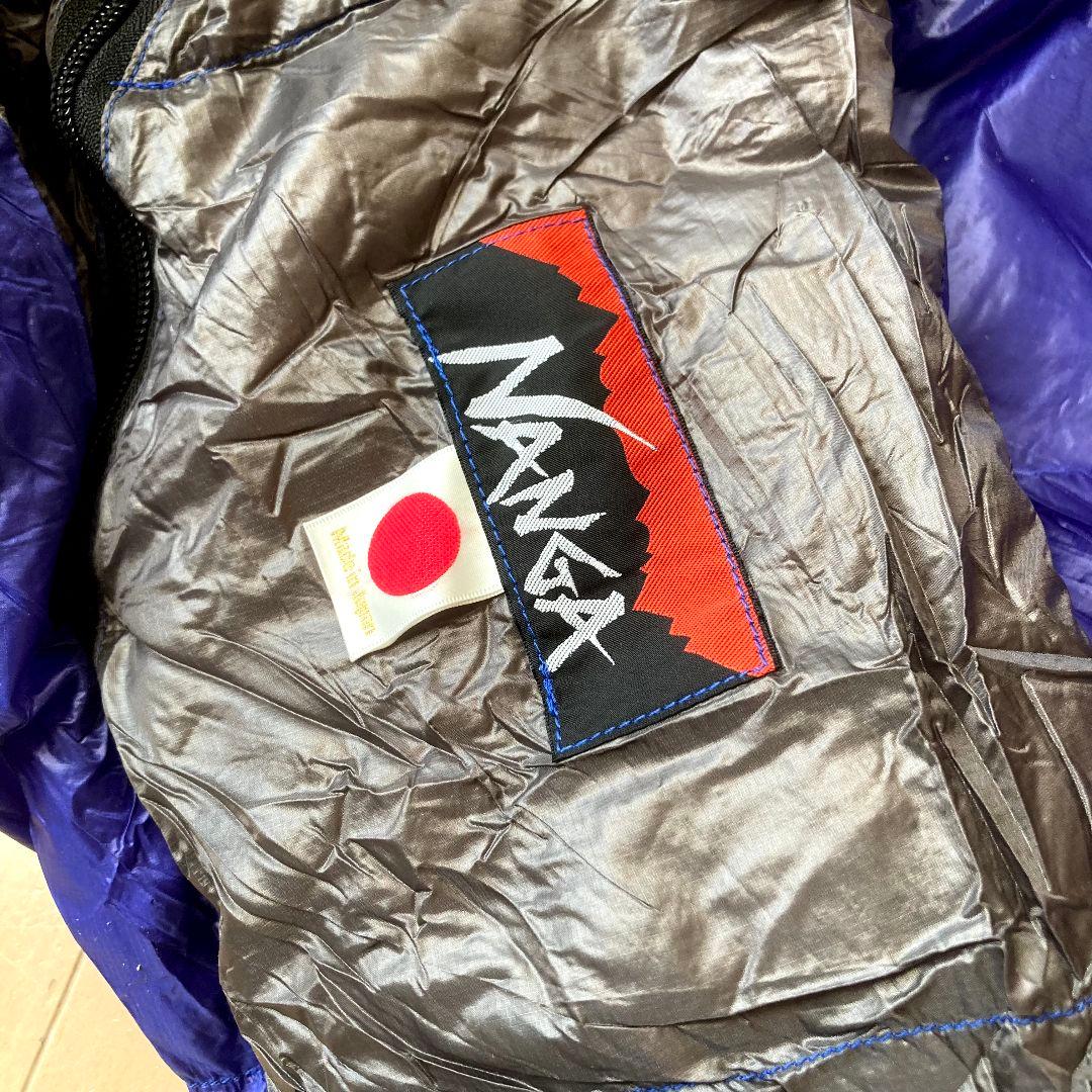 NANGA ナンガ 寝袋 DXUDD 180 ダウン シュラフ 日本製