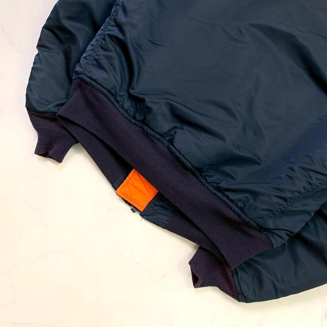 USA製 1968年復刻 アルファ MA-1 68モデル ネイビー M　D398