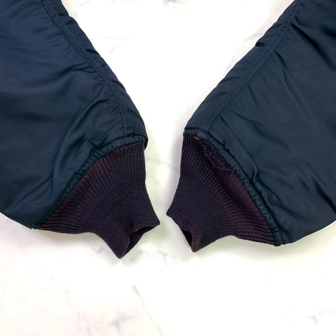 USA製 1968年復刻 アルファ MA-1 68モデル ネイビー M　D398