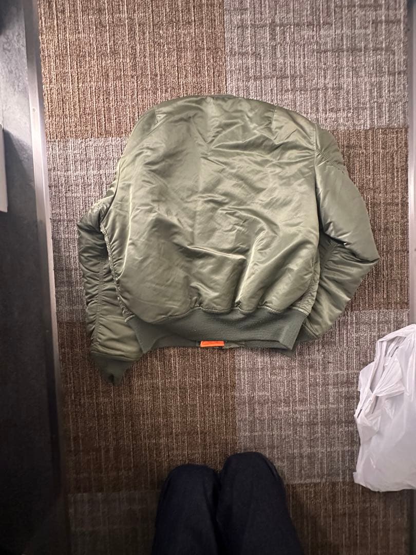 Alpha ma-1 カーキ