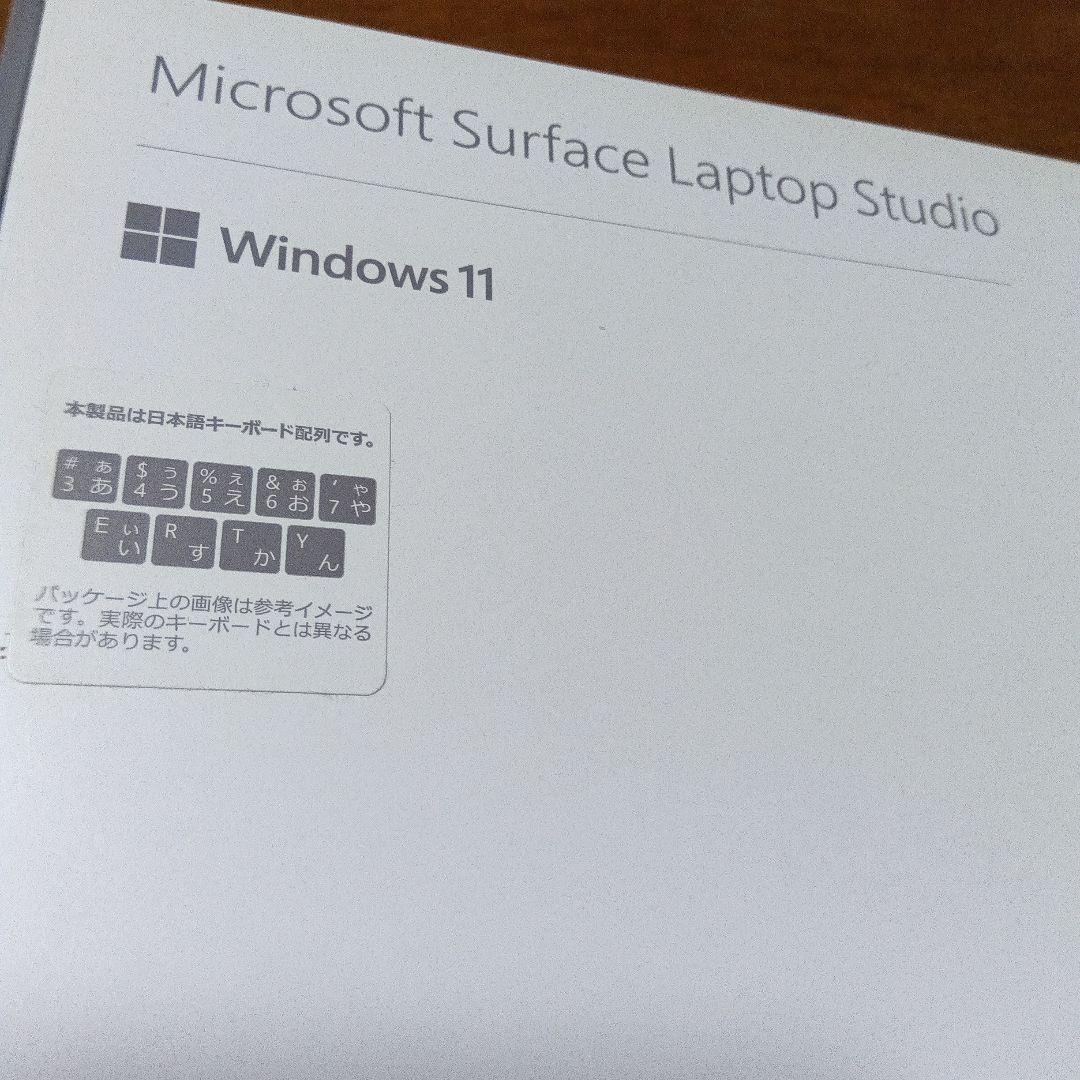 Microsoft　Surface Laptop Studio
