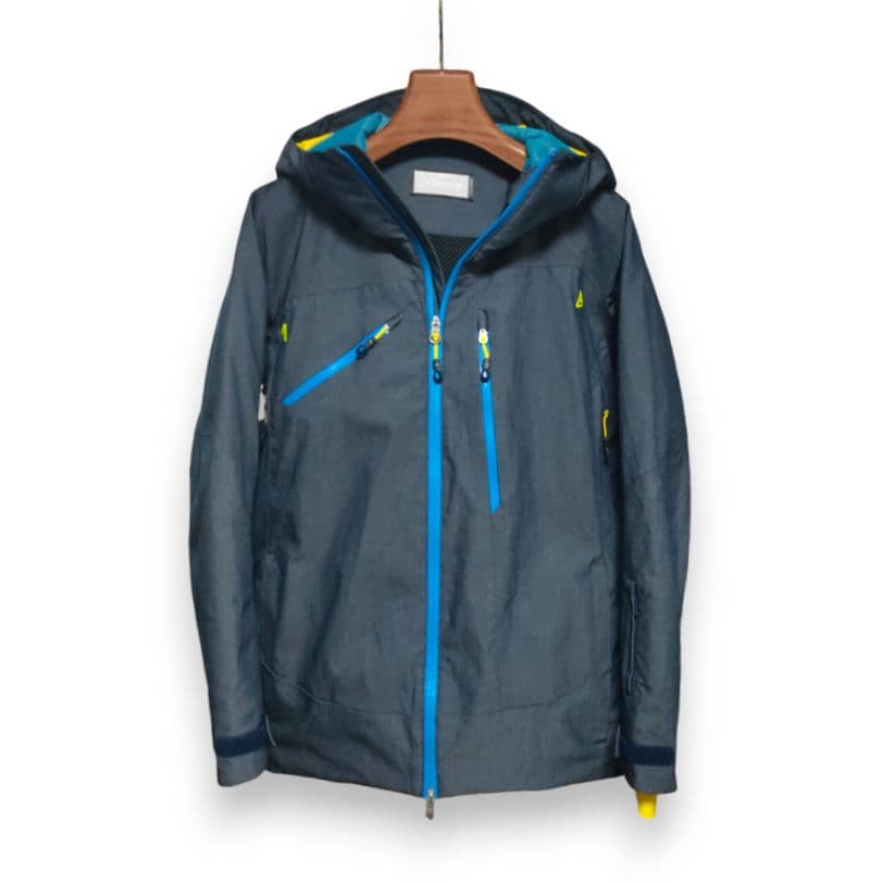 フェニックス 防水透湿スキーウェア 中綿防寒 ジャケット メンズM インディゴ