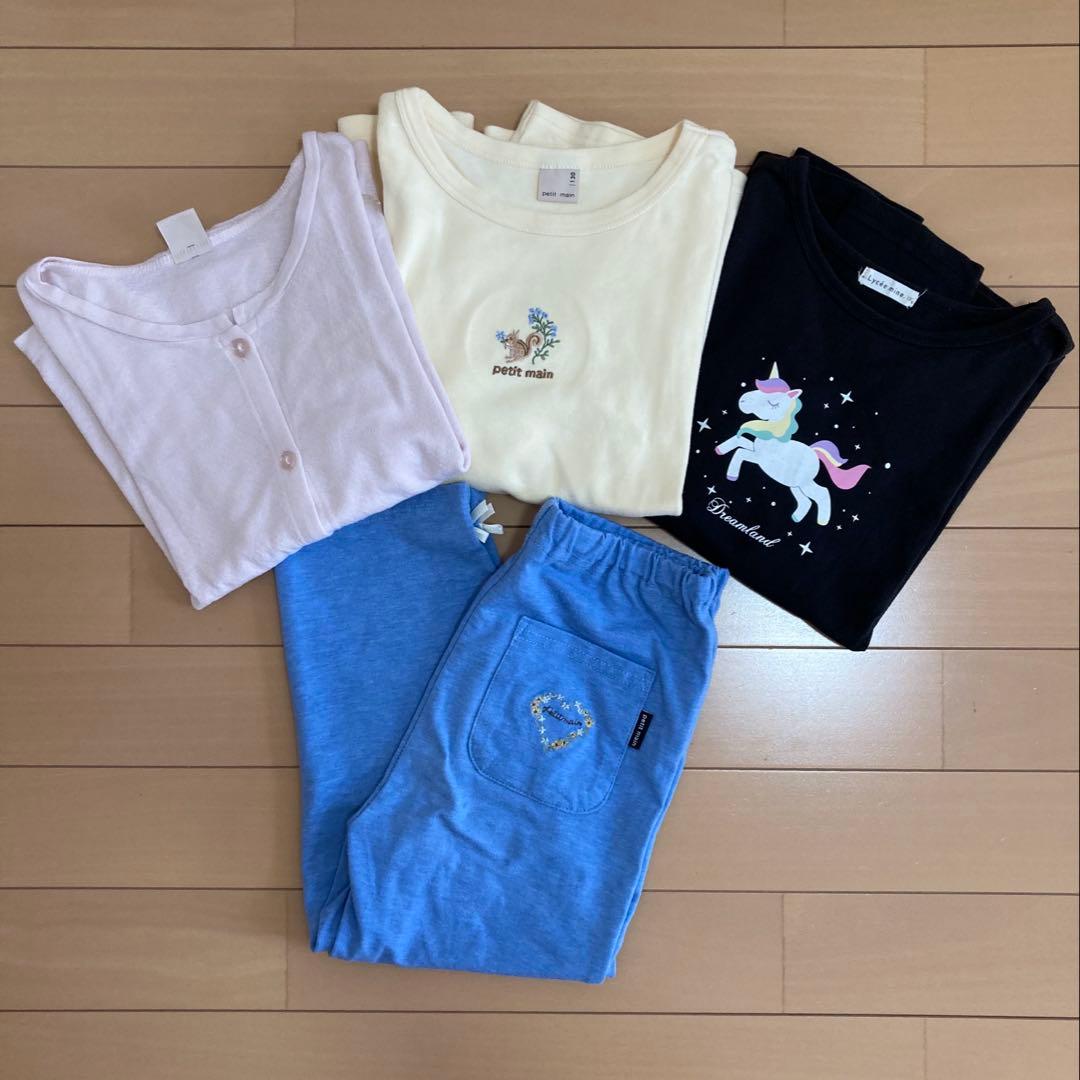 女の子 春服 まとめ売り 130 プティマイン リセマイン - メルカリ