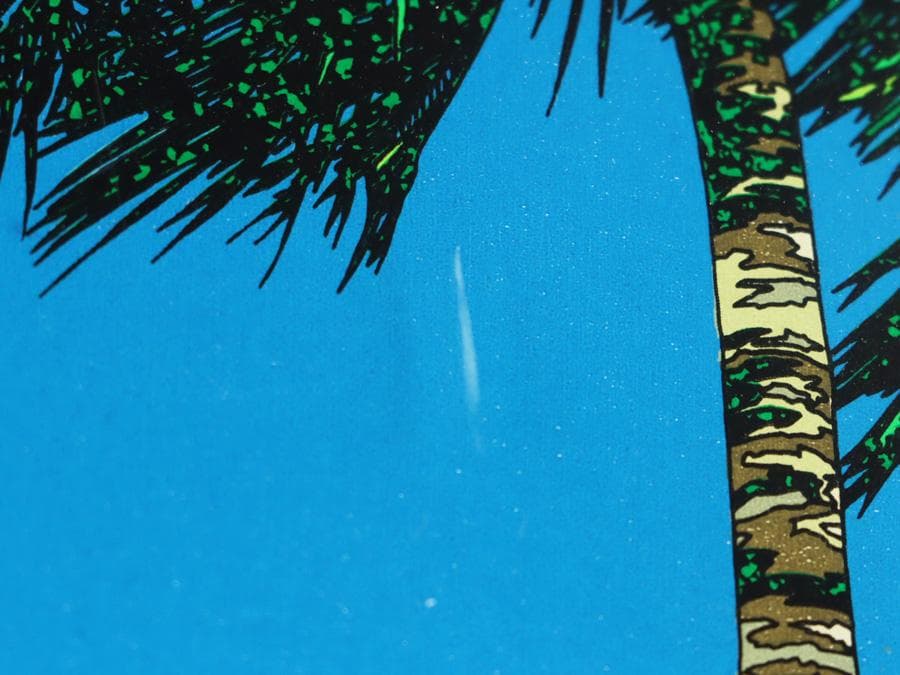 Y2370-1 鈴木英人【太陽物語】シルクスクリーン 直筆サイン AP版 ma