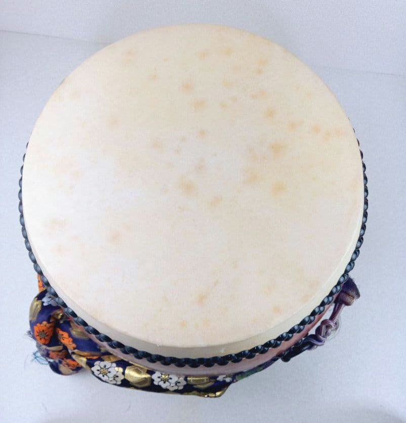 K.G【上鳴保証】和太鼓　欅切り抜き胴　台なし　*AN32