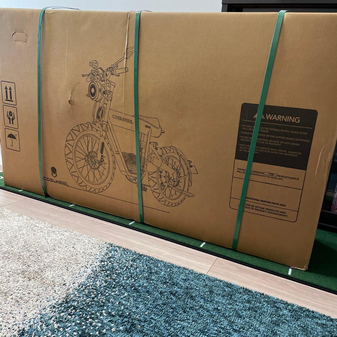 【新品未開封】電動アシスト自転車COSWHEEL MIRAI COMFORT 白