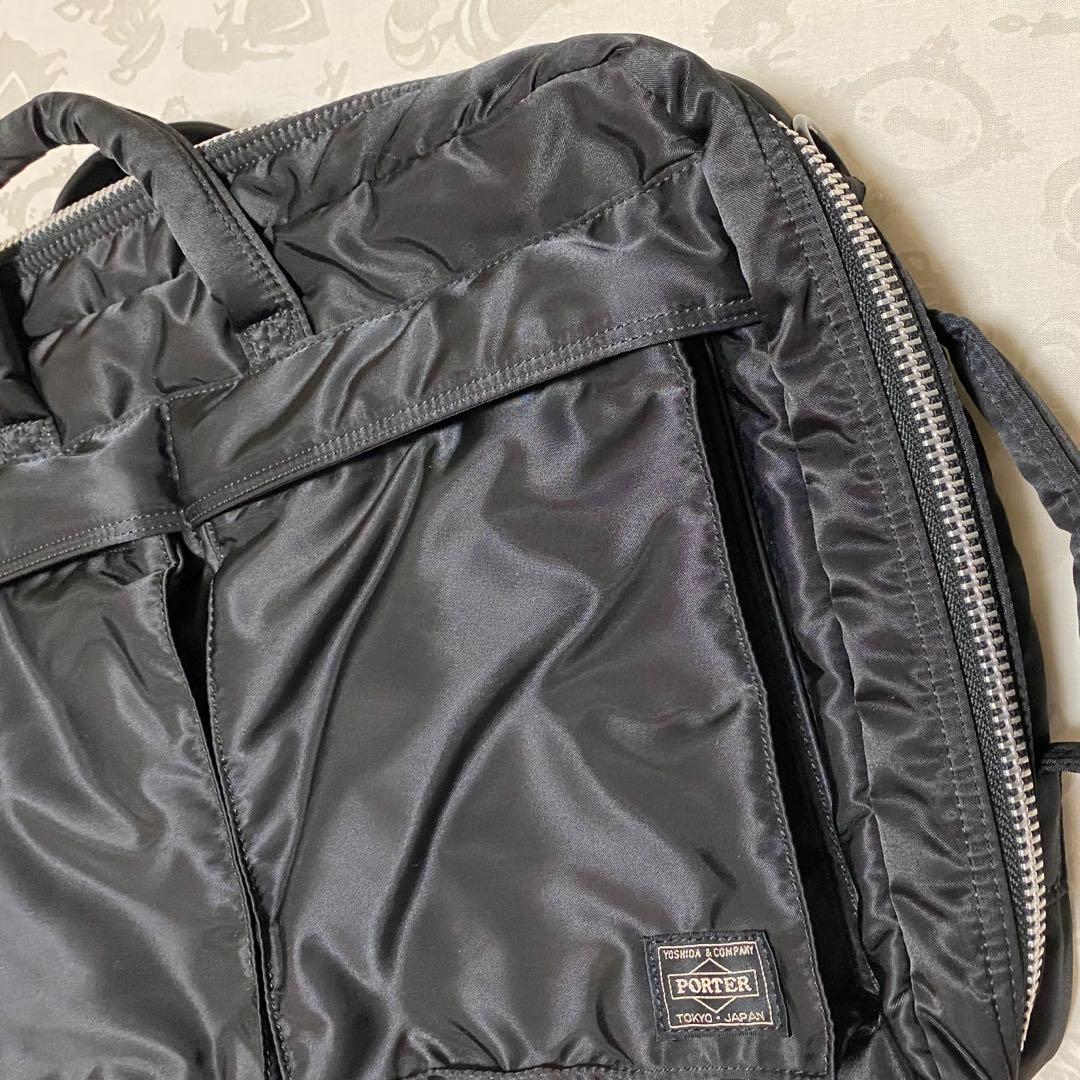 美品　ポーター　タンカー 3way ブリーフケース ビジネスバッグ リュック