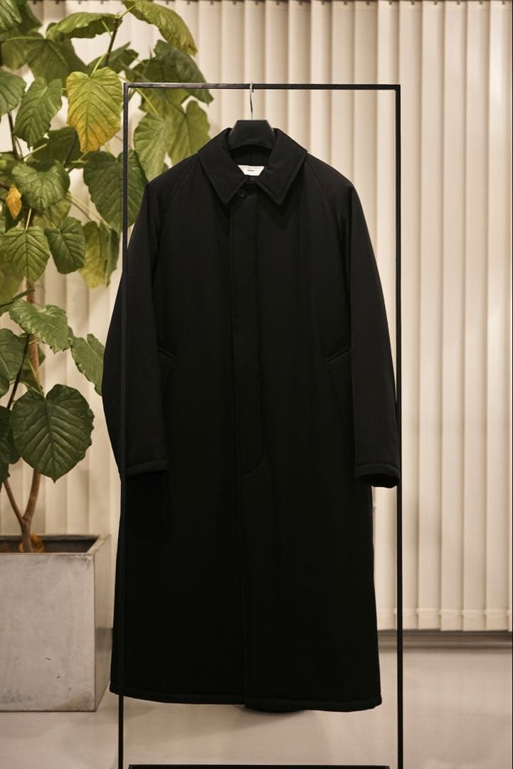 ジャケット・アウター Graphpaper WOOL PADDING BAL COLLER COAT