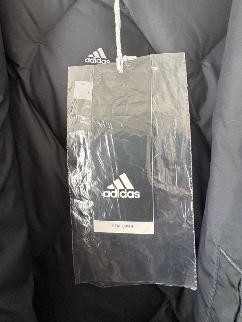 【未使用】ロングダウンコート　ベンチコート adidas アディダス