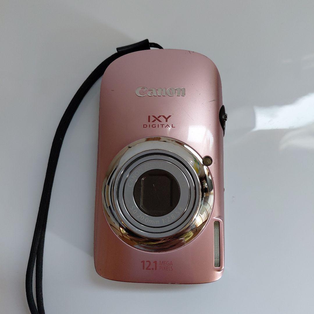 ジャンク】Canon IXY DIGITAL 510 IS デジカメ ピンク