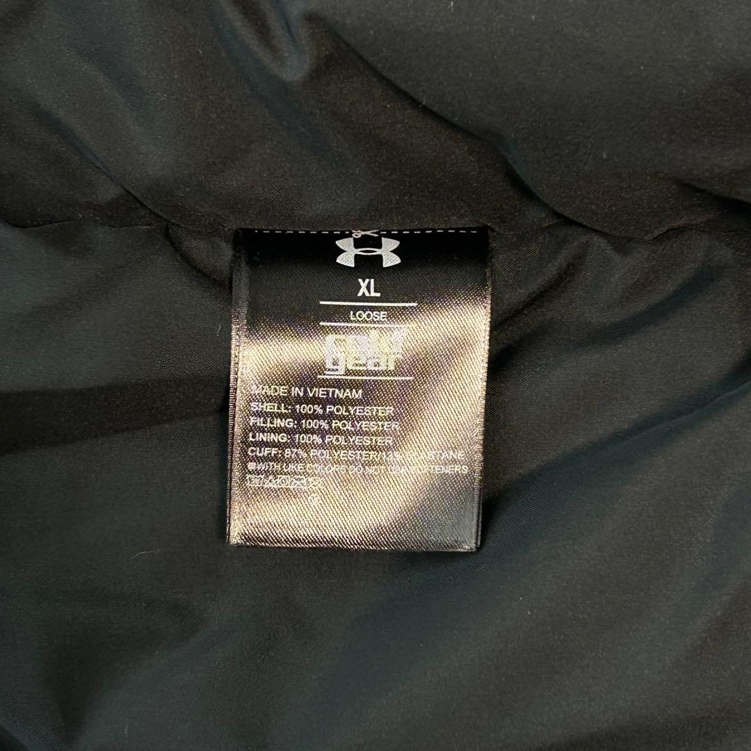 アンダーアーマー　ベンチコート（XL）コールドギア ブラック　ロング　男女兼用
