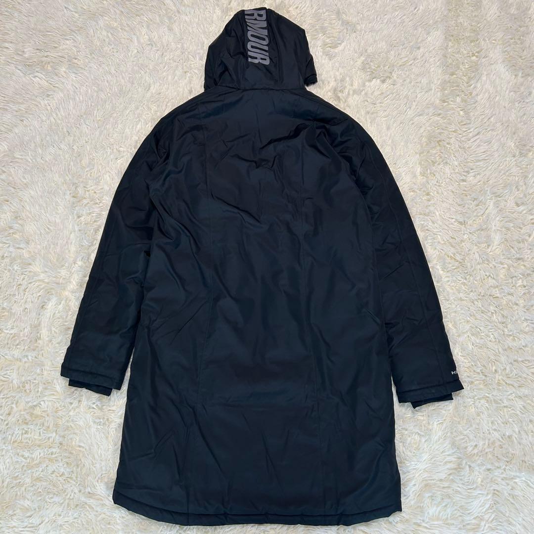 アンダーアーマー　ベンチコート（XL）コールドギア ブラック　ロング　男女兼用