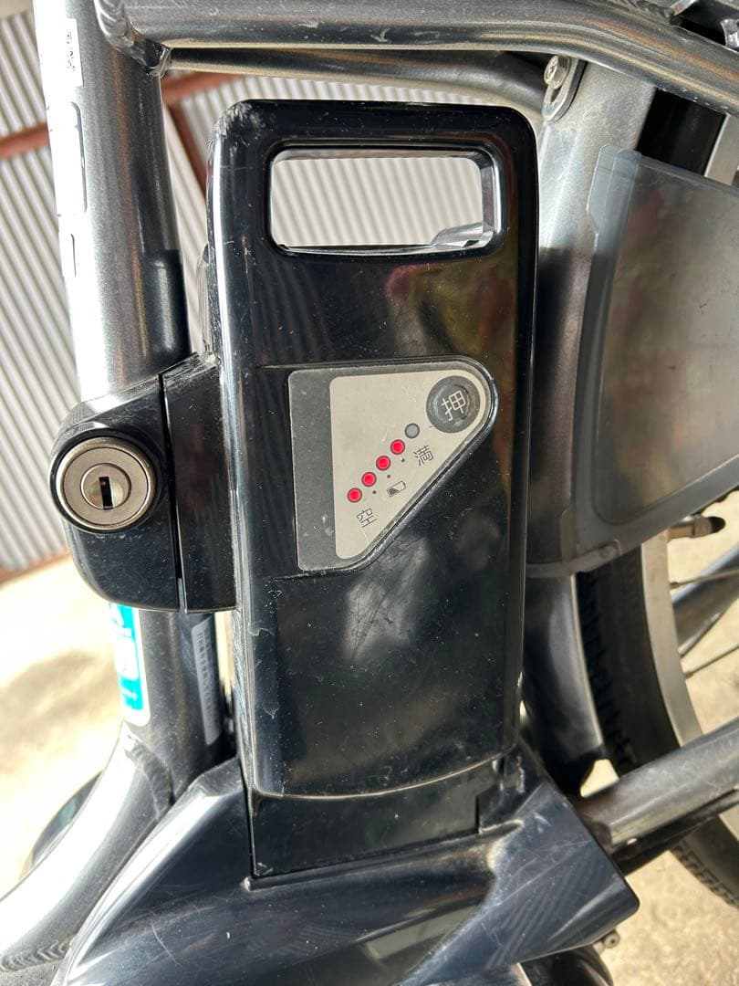 【送料込】ブリヂストン 電動アシスタベーシック自転車 グレー