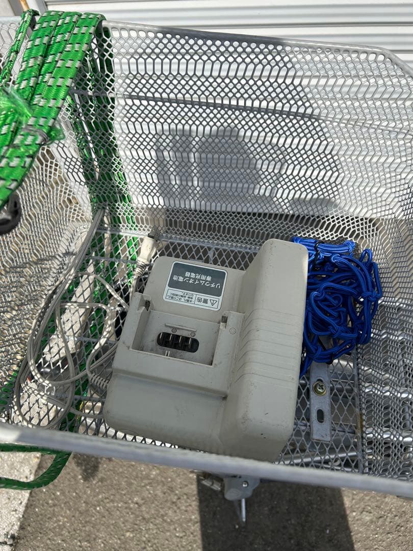 【送料込】ブリヂストン 電動アシスタベーシック自転車 グレー