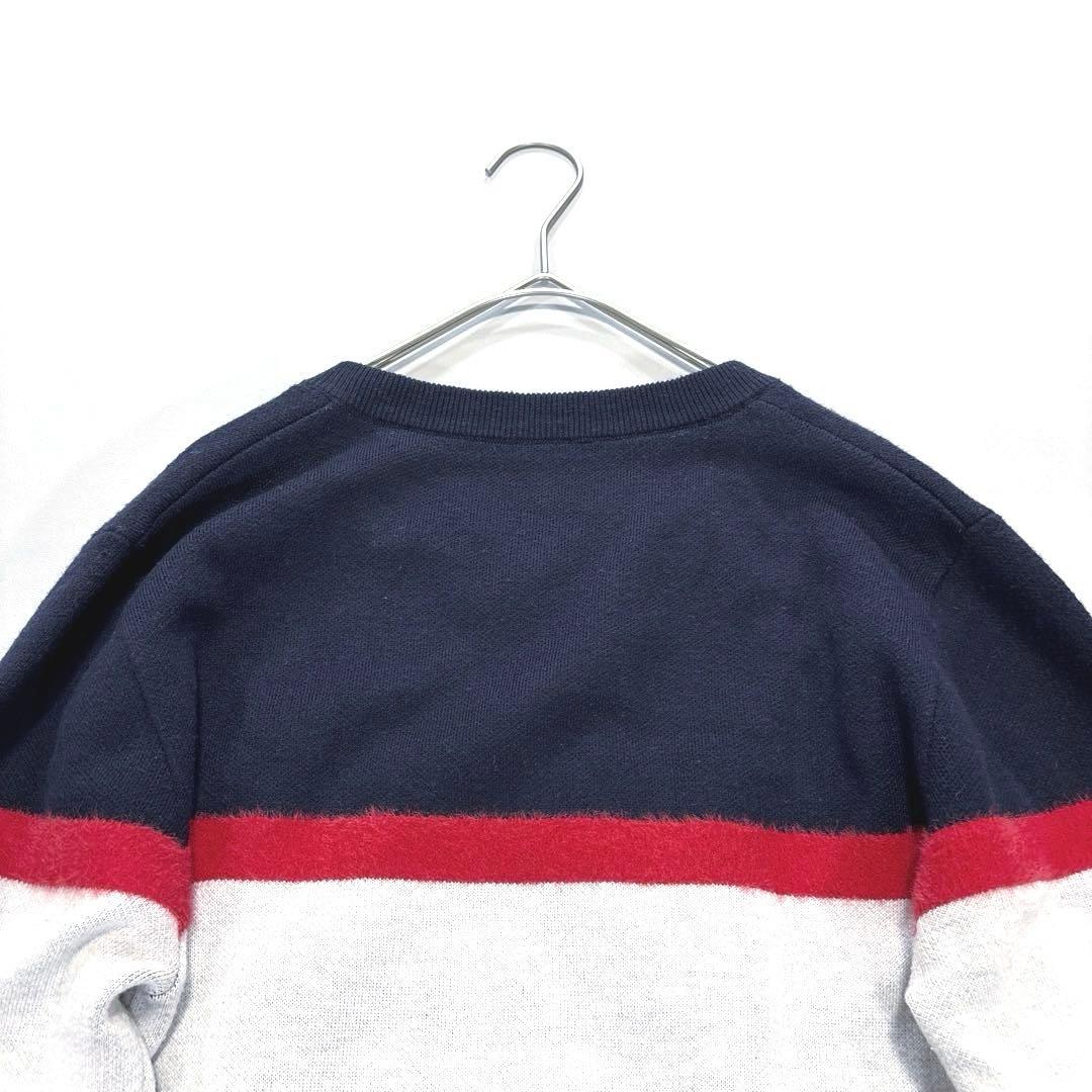 トミーヒルフィガーゴルフ　M ニットセーター　Vネック ネイビー　レディース