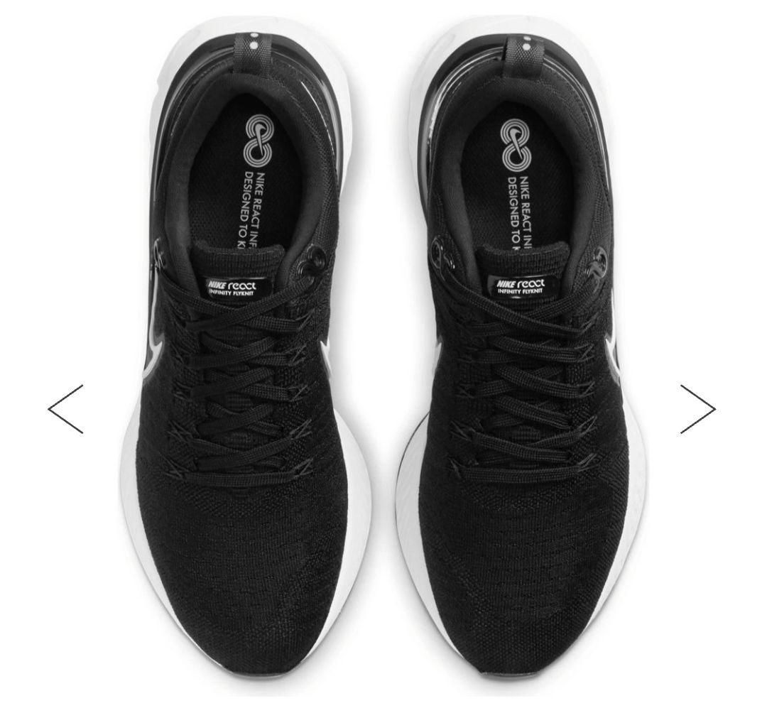 ナイキ リアクト インフィニティ ラン フライニット 2 ブラック 26.5cm